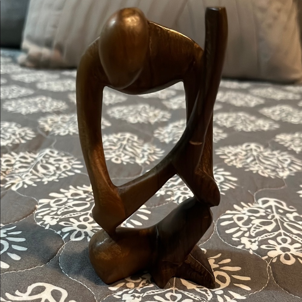 Abstract Brown Sculpture